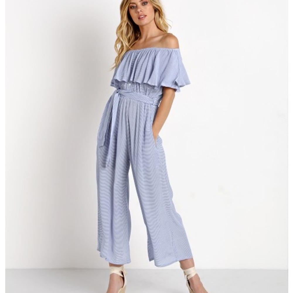 Faithfull the Brand Holiday Jumpsuit Cascais Stripe